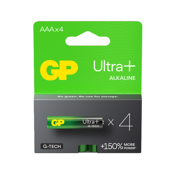 GP Ultra Plus AAA (4pcs)