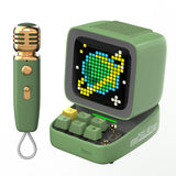 DIVOOM DITOO-MIC Pixel Art Karaoke Speaker w/ Mini Microphone