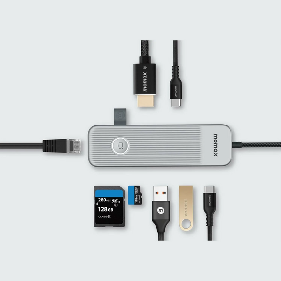 Momax DH18L One Link 8 in 1 USB-C Hub