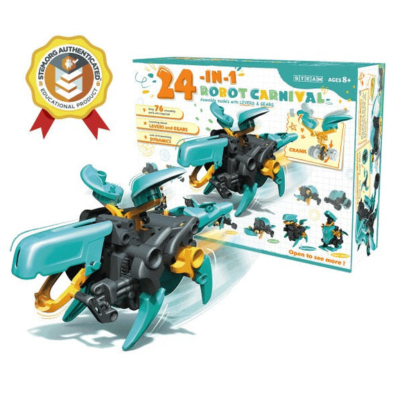 T-Space 24-IN-1 ROBOT CARNIVAL - STEAM Robot