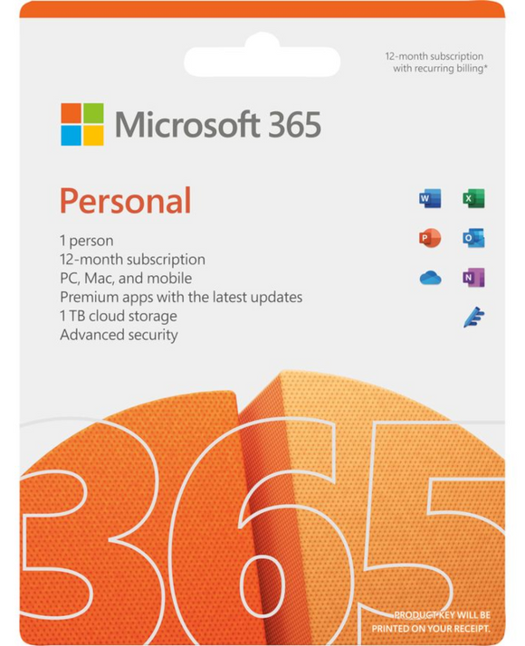 Microsoft 365 Personal (12-Months Subscription) (ESD - License)