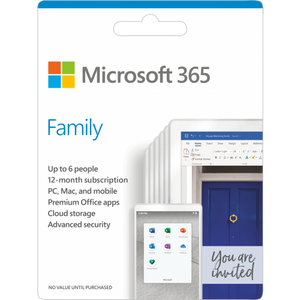 Microsoft 365 Family (12-Months Subscription) (ESD - License)