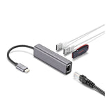 PepperJobs USB-C Multiport Network Hub Adapter (TCH-2)