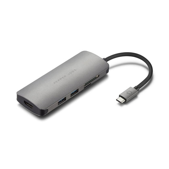 PepperJobs USB-C Digital AV Multiport Adapter (TCH-4)