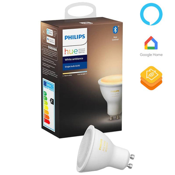 Philips Hue White Ambiance Single Bulb 5W (GU10)