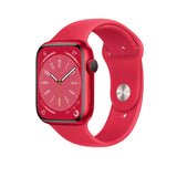 Apple Watch S8 GPS (PRODUCT - RED) Aluminum w/ Sport Band (PRODUCT - RED)